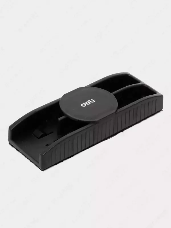 Подставка для маркеров Deli EV340  2 секции  магнит  карт. уп. (Арт. - 340-EV) Черная