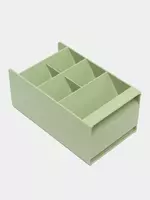   Stend - organizator Deli 8 qismli  plastmassa  205 x 120 x 91 mm  oram. PVX (Art. - 8939-gn) Yashil