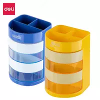 Подставка - органайзер для письменных принадлежностей Deli 7 секций  пластик  127 x 85 x 85 мм  карт. уп (Арт. - 904) Ассортимент