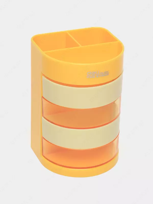  Подставка - органайзер для письменных принадлежностей Deli 7 секций  пластик  127 x 85 x 85 мм  карт. уп (Арт. - 904) Ассортимент Только в розницу