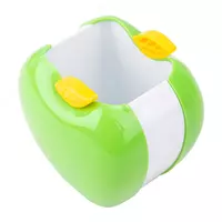   Подставка - органайзер для ручек Deli Яблоко  1 секц.  пластик  90.2 x 79 x 88 мм  ПВХ бокс (Арт. - 9139) Цв. ассорти