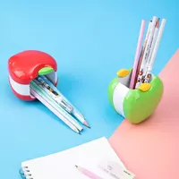  Подставка - органайзер для ручек Deli Яблоко  1 секц.  пластик  90.2 x 79 x 88 мм  ПВХ бокс (Арт. - 9139) Цв. ассорти Только в розницу