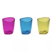 Подставка - стакан для ручек Стамм Офис. Премиум  1 секц.  пластик  113 x 80 x 100 мм (Арт. - СН870) Цв. ассорти