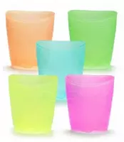 Подставка - стакан для ручек Стамм Премиум. Creative  1 секц.  пластик  113 x 80 x 100 мм (Арт. - СН875) Цв. ассорти