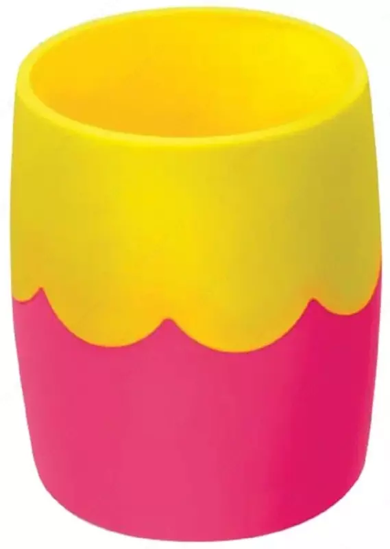 Stend - Stamm Premium qalamlari uchun stakan. Kreativ  1 qism  plastmassa  113 x 80 x 100 mm (Art. - CH875) Col. turli xil