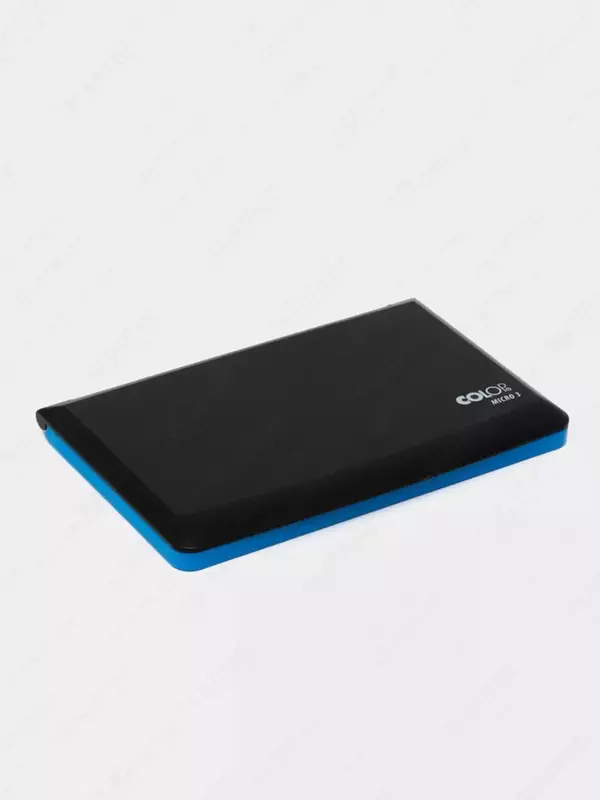   Kantselyariya markasi Colop Micro 3  90 x 160 mm  karta. paket (m. - 109711) Moviy