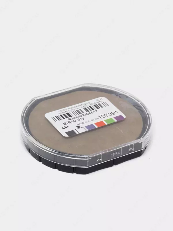 Kantselyariya tovarlari markasi Colop E/R 40  d 40 mm  oram. blister (Art. - 107391) Rangsiz