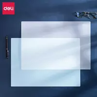 Настольное пластиковое покрытие Deli А3  425 х 297 мм  уп. ПЭ (Арт. - 72656) Прозрачное