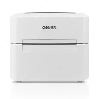  Термотрансферный принтер этикеток Deli 740С  150 мм/сек  USB  230 х 176 х 152 мм (Арт. - 740-C) Белый - 