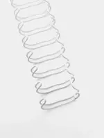  Bindi boglash uchun metall buloqlar toplami 11 1 mm  100 dona. (modda- 111-WBwt) Oq Chakana savdo