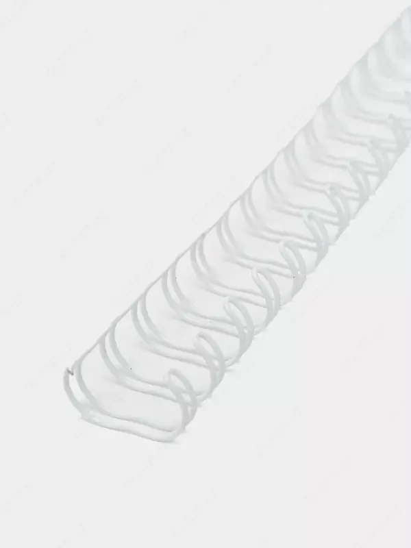   Bindi boglash uchun metall buloqlar toplami 9 5 mm  100 dona. (m.- 95-WBwt) Oq