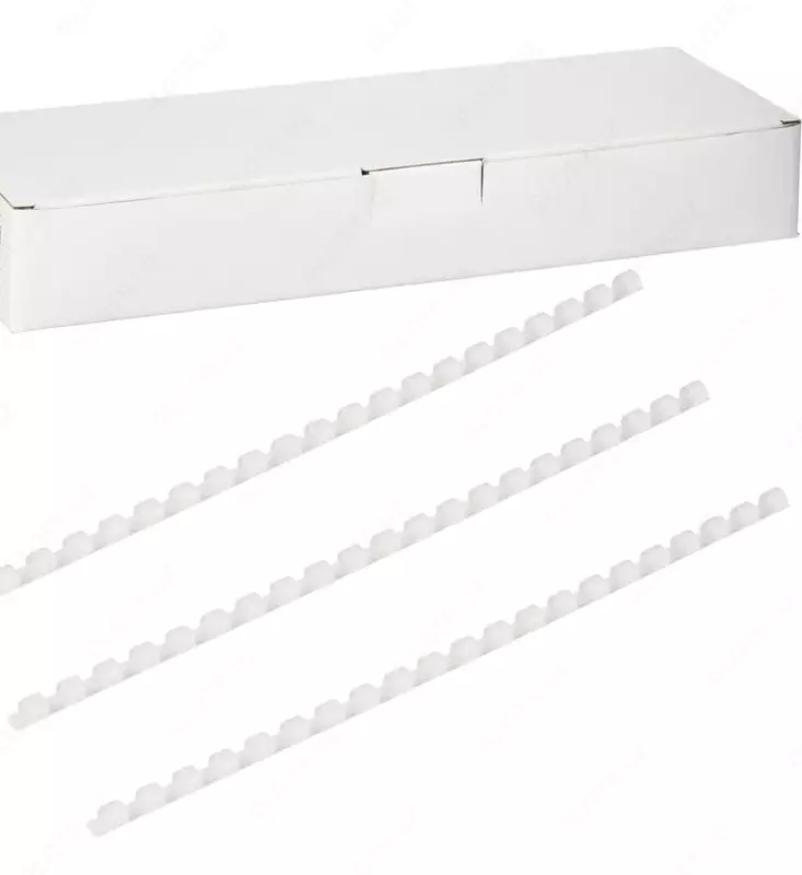 Упаковка пластиковых пружин для переплета Bindi 10 мм  100 шт. (Арт.- 10-GRcl) Прозрачная