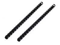  Упаковка пластиковых пружин для переплета Bindi 12 мм  100 шт. (Арт.- 12-GRbk) Черная - 