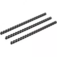   Упаковка пластиковых пружин для переплета Bindi 12 мм  100 шт. (Арт.- 12-GRbk) Черная