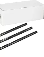 Упаковка пластиковых пружин для переплета Bindi 14 мм  100 шт. (Арт.- 14-GRbk) Черная