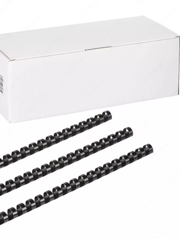 Bindi boglash uchun plastik buloqlarni qadoqlash 16 mm  100 dona. (m.- 16-GRbk) Qora