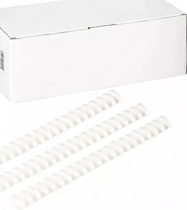 Упаковка пластиковых пружин для переплета Bindi 20 мм  100 шт. (Арт.- 20-GRcl) Прозрачная