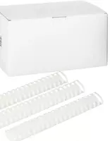 Bindi boglash uchun plastik buloqlar toplami 22 mm  50 dona. (22-GRcl-modda) Shaffof