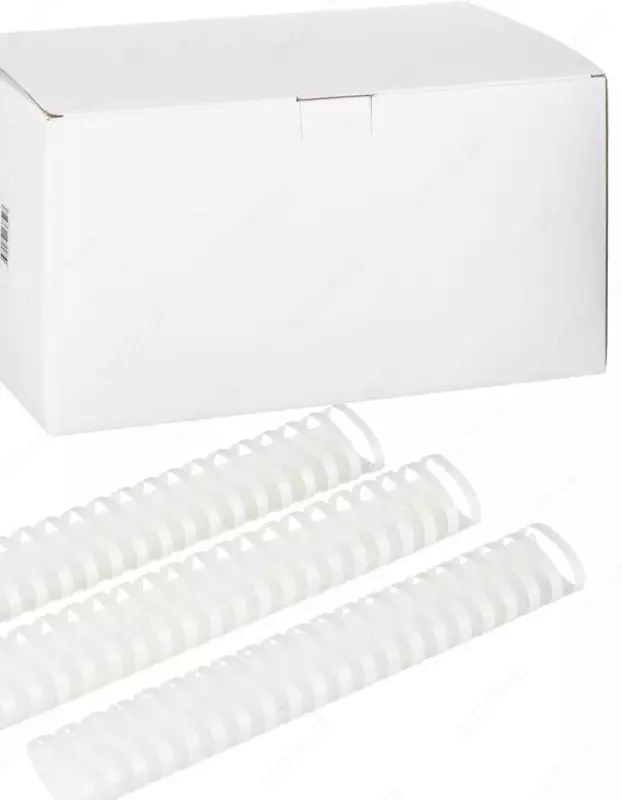 Bindi boglash uchun plastik buloqlar toplami 22 mm  50 dona. (22-GRcl-modda) Shaffof