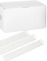 Bindi boglash uchun plastik buloqlar toplami 28 mm  50 dona. (Mad. 28-GRcl) Shaffof