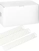 Bindi boglash uchun plastik buloqlar toplami 35 mm  50 dona. (35-GRcl-modda) Shaffof