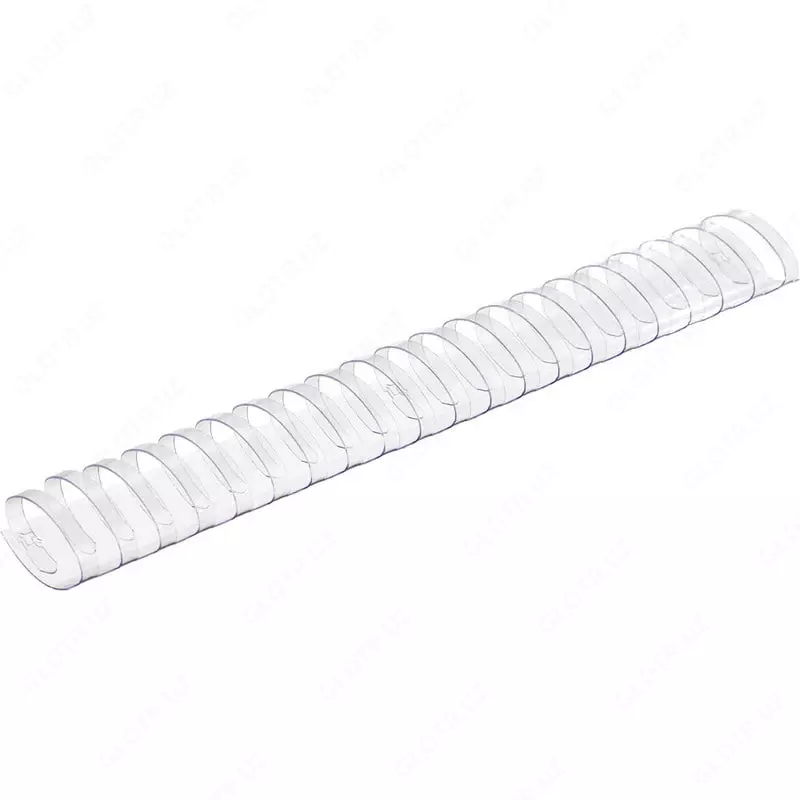   Bindi boglash uchun plastik buloqlar toplami 35 mm  50 dona. (35-GRcl-modda) Shaffof