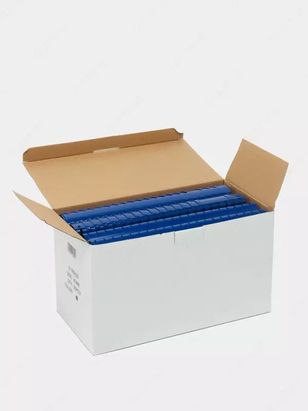   Упаковка пластиковых пружин для переплета Bindi 51 мм  50 шт. (Арт.- 51-GRbl) Синяя