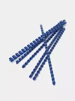 Упаковка пластиковых пружин для переплета Bindi 6 мм  100 шт. (Арт.- 6-GRbl) Синяя