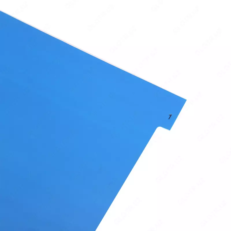   Пластиковый цветной разделитель Deli А4  1-12 цв. (Арт. - 5725) Ассорти