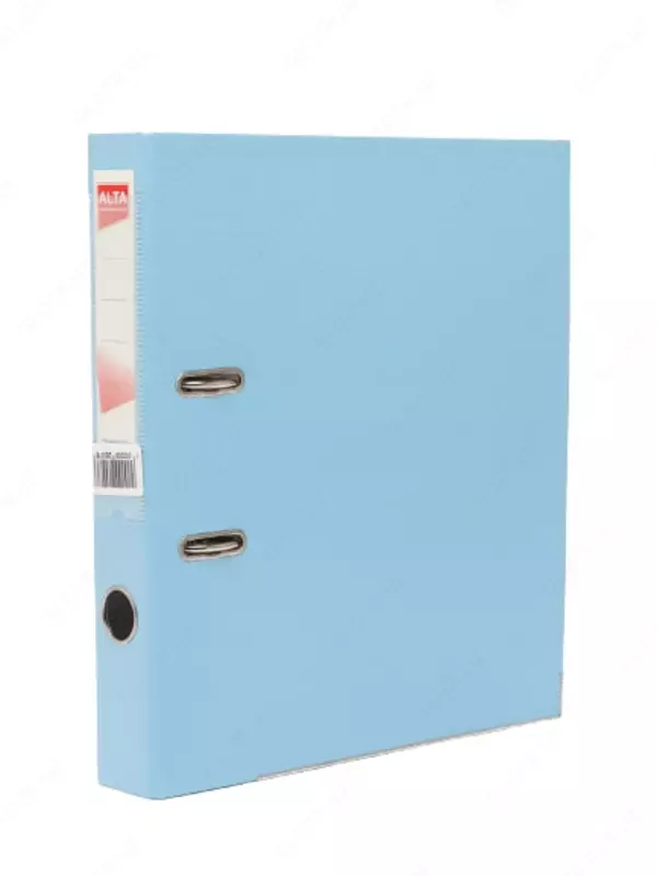 Papka - magnitafon Alta A4  kamar mexanizmi  50 mm (Art. - 50-siyan) Moviy