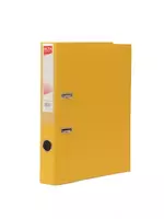 Papka - magnitafon Alta A4  kemerli mexanizm  50 mm (Art. - 50-yl) Sariq