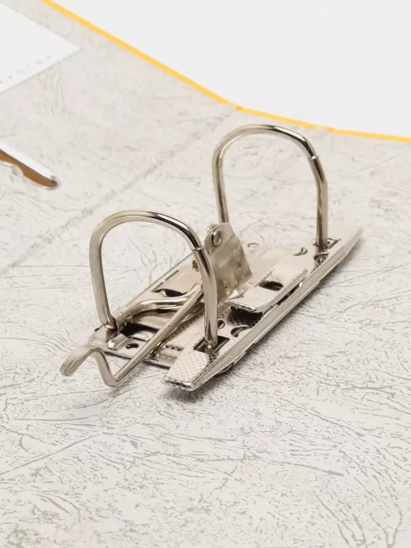  Papka - magnitafon Alta A4  kemerli mexanizm  50 mm (Art. - 50-yl) Sariq - 