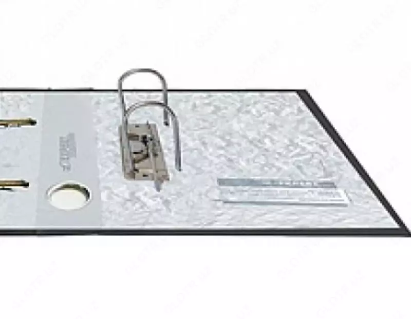   Papka - magnitafon Konsept A4  kamar mexanizmi  75 mm (Art. - 77-75bk) Qora