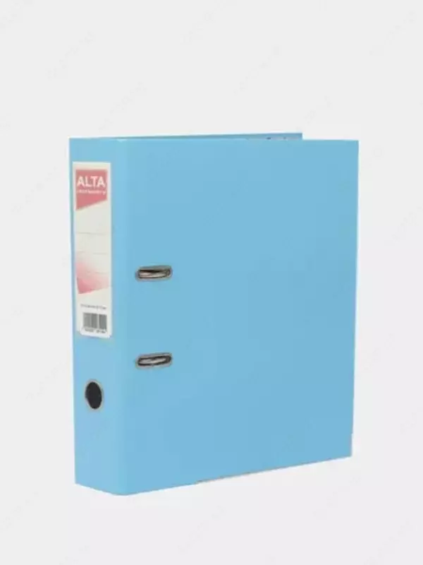 Papka - magnitafon Alta A4  kamar mexanizmi  50 mm (Art. - 50-siyan) Moviy