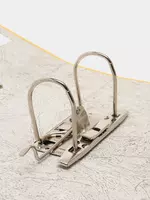   Папка - регистратор Alta А4  арочный механизм  75 мм (Арт.- 75-yl) Желтая