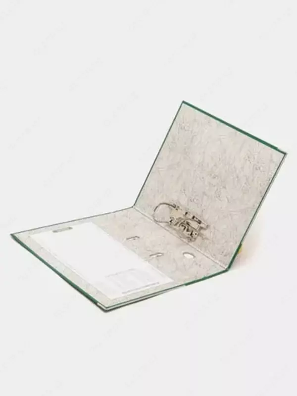  Papka - magnitafon Alta A4  kamar mexanizmi  75 mm (Art. - 75-gn) Yashil - 