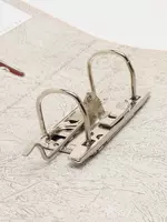   Папка - регистратор Alta А4  арочный механизм  75 мм (Арт.- 75-or) Оранжевая