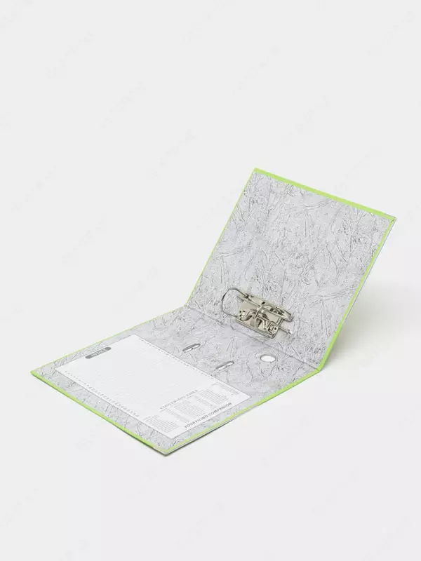  Папка - регистратор Alta А4  арочный механизм  75 мм (Арт.- 75-lgn) Светло/зеленая - 