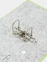   Папка - регистратор Alta А4  арочный механизм  75 мм (Арт.- 75-lgn) Светло/зеленая