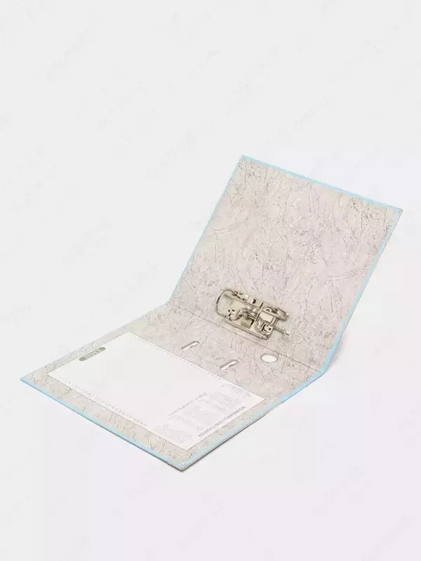  Papka - magnitafon Alta A4  kamar mexanizmi  75 mm (Art. - 75-lbl) Ochiq/kok - 