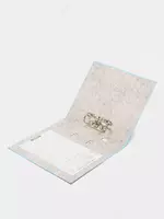  Papka - magnitafon Alta A4  kamar mexanizmi  75 mm (Art. - 75-lbl) Ochiq/kok - 