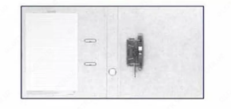   Papka - magnitafon Alta A4  kemerli mexanizm  75 mm (Art. - 75 dbl) Toq/kok