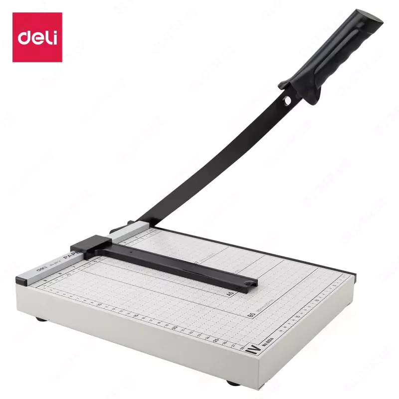 Pistonli qolda qogoz kesgich Deli A4  15 l  300 mm (m. - 8014)