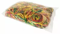  Pul uchun bank kauchuk bantlari 1000 g  60 mm (turli rang) - 