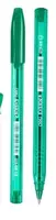 Шариковая ручка Deli Every  1.0 мм  зеленая (Арт.- 19-GN-EQ) Прозрачная/зеленая