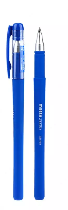Гелевая ручка Deli Matte Arris  0.5 мм  синяя (Арт.- 64-BL-G)