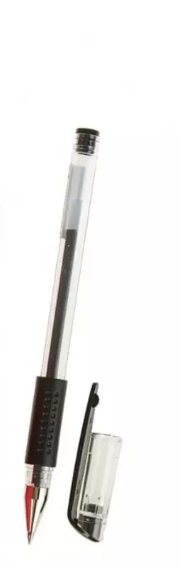   Jel qalam Deli 0 5 mm  qora (Art.- 6601) Shaffof