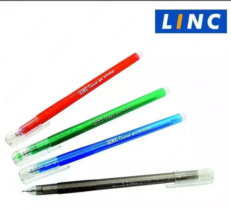  Гелевая ручка Linc Ocean  0.55 мм  синяя (Арт.- 8005-bl) Только в розницу