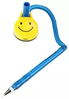   Ручка шариковая одноразовая на подставке Deli Q50  0.7 мм  синяя (Арт.- 50-Q-bl)