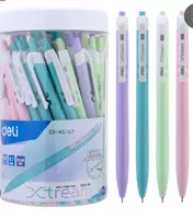  Avtomatik sharikli qalam Deli Xtream  0 7 mm  kok (Art. - Q6C-BL) Col. turli xil - 